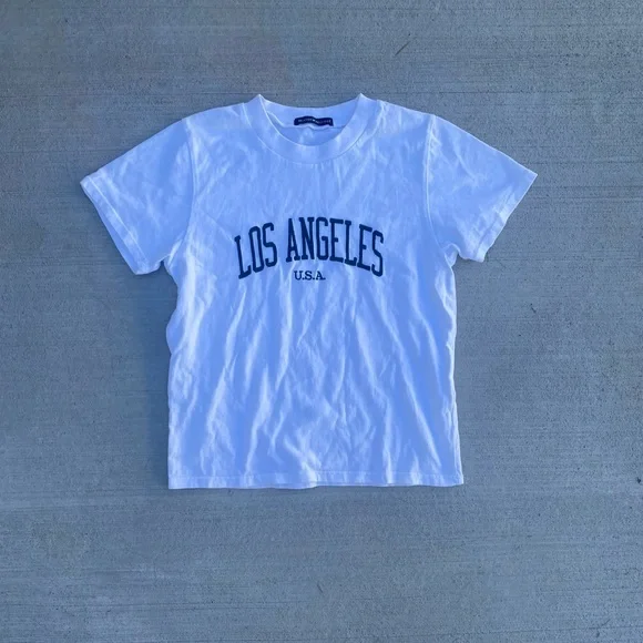 Brandy Melville Tops Brandy Melville Los Angeles Usa White And
